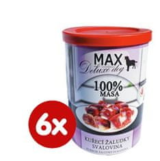 FALCO MAX deluxe kuřecí žaludky - svalovina 6x400g