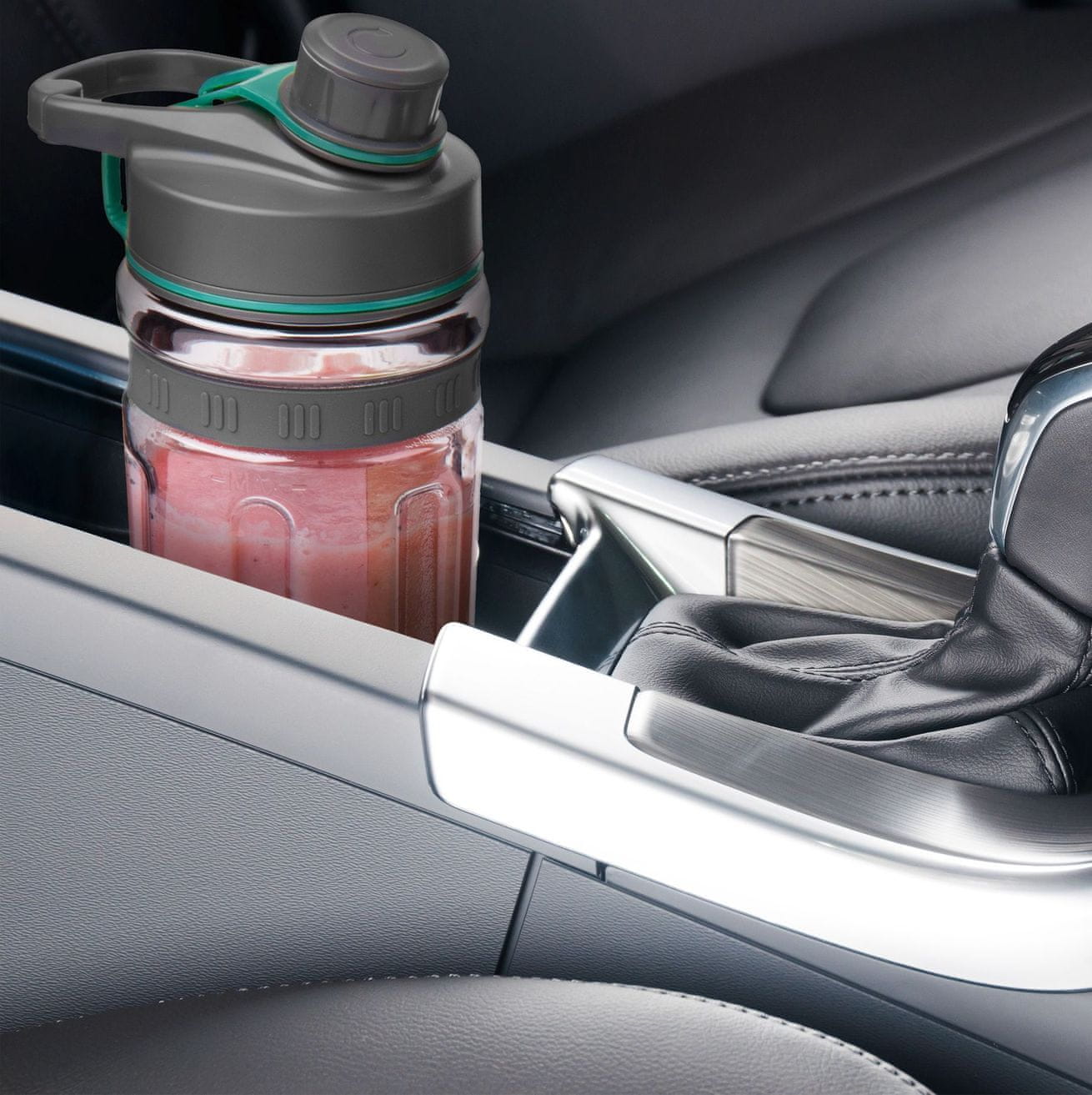 SENCOR SBL 7171GR automatski mikser za smoothie Vitamin+ - držač u automobilu 