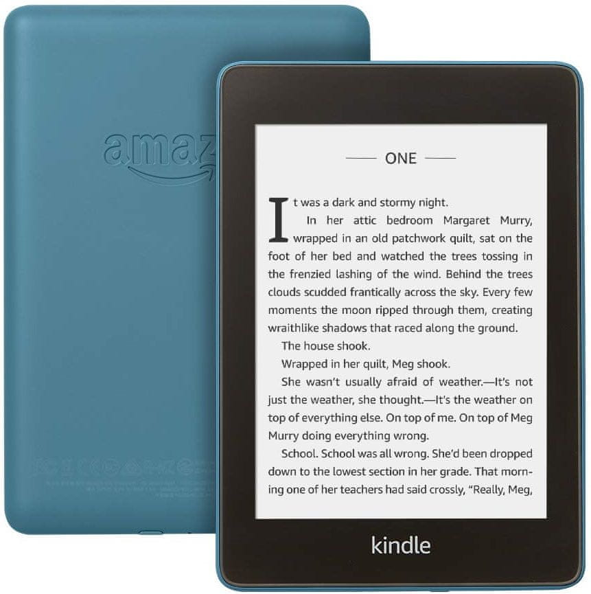 Amazon Kindle Paperwhite 4 2018, 8GB, Blue - S REKLAMOU - zánovní