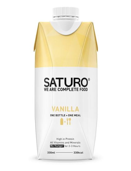 Saturo Kompletní jídlo Vanilla