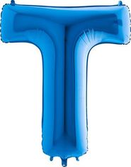 Grabo Nafukovací balónek písmeno T modré 102 cm 