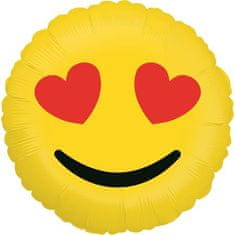 Grabo Nafukovací balónek emoji love 46cm 