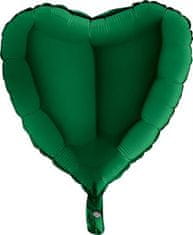 Grabo Nafukovací balónek zelené srdce 46 cm 