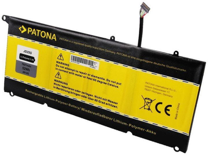 Levně PATONA Baterie pro ntb DELL XPS 13 7000 mAh Li-pol 7,4 V JD25G, PT2812