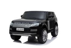 Beneo Elektrické autíčko Range Rover, Dvoumístné, Kožená sedadla, LCD Displej se vstupem USB