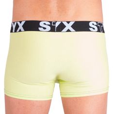 Styx Pánské boxerky sportovní guma nadrozměr zelenkavé (R4) - velikost XXXL