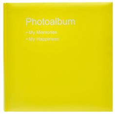 KPH Fotoalbum klasické Conception žluté
