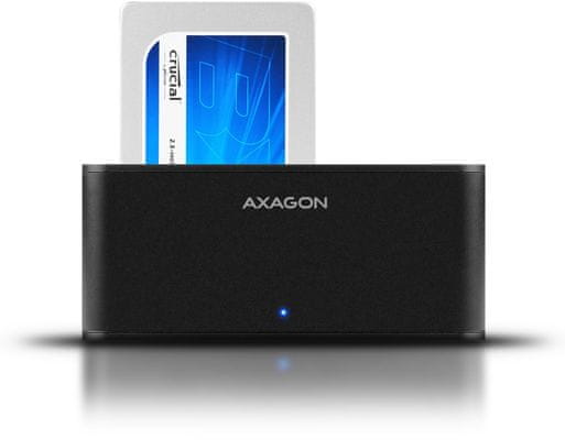 Kompaktní box - dokovací stanice Axagon USB3.0 - SATA 6G Compact připojení SSD 3,5 palce 2,5 palce