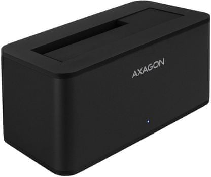 Kompaktný box - dokovacia stanica Axagon USB3.0 - SATA 6G Compact pripojenie SSD 3,5 palca 2,5 palca SATA kompatibilita rýchle pripojenie