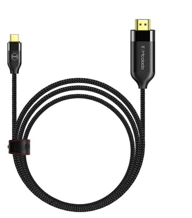 Mcdodo Type-C to HDMI Cable (2 m) Black