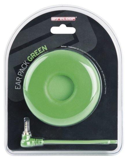 RELOOP Ear Pack / replacement wire (curled green) Náušník