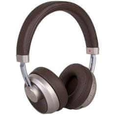 REMAX AA-1262 RB-500HB HEADSET (Brown) Bluetooth sluchátka, hnědé