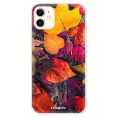 iSaprio Silikonové pouzdro - Autumn Leaves 03 pro Apple iPhone 11