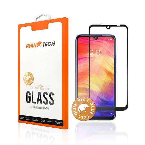RhinoTech 2 Tvrzené ochranné 2.5D sklo pro Xiaomi Redmi Note 5 (Full Glue) Black RTX054