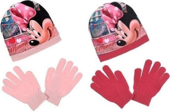 Sun City Čepice rukavice Minnie Mouse sada 2ks Velikost: 52