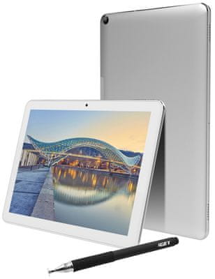 Tablet iGet SMART W101, Wi-Fi, štíhlý, kompaktní rozměry, velký displej, GPS, dlouhá výdrž baterie