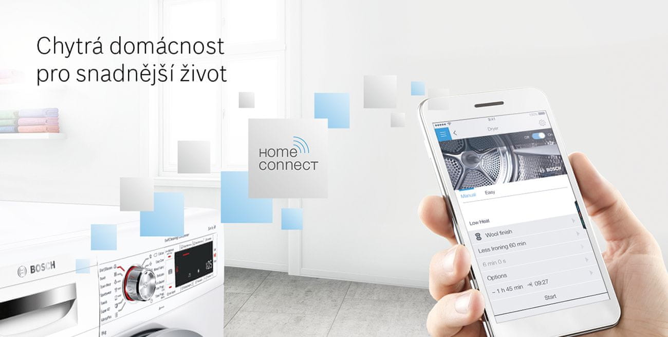 Bosch WTX87KH1BY Homeconnect 