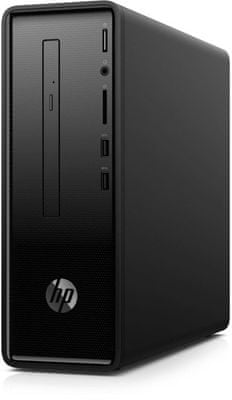Domáci aj kancelársky počítač HP Slim Desktop 290-a0000nc kompaktný, pohodlný prístup k portom a zásuvkám