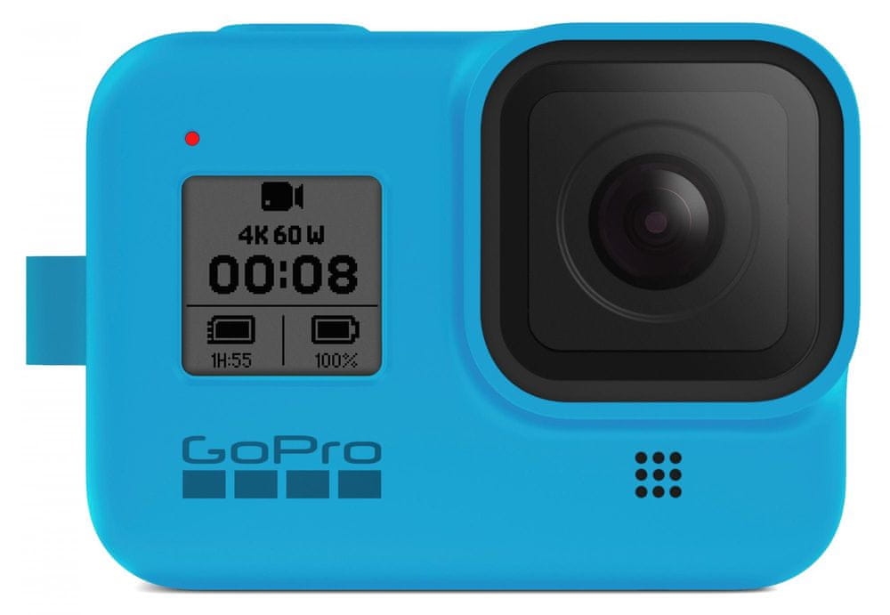GoPro Sleeve + Lanyard modrý (HERO8 Black) (AJSST-003)