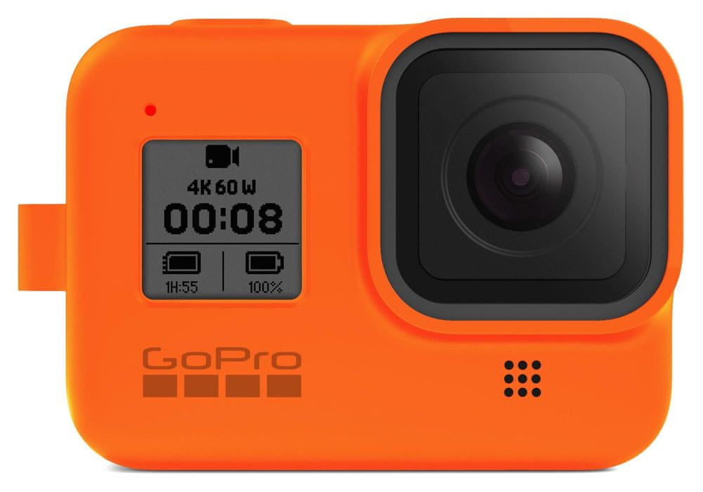 GoPro Sleeve + Lanyard (HERO8 Black) oranžový (AJSST-004)