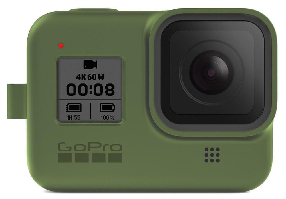GoPro Sleeve + Lanyard (HERO8 Black) zelený (AJSST-005)