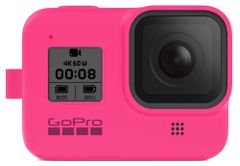 GoPro Sleeve + Lanyard (HERO8 Black) neonově růžový (AJSST-007)