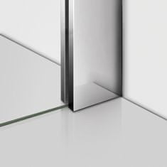 Sprchová zástěna walk-in Melody W1 120x195 cm, čiré sklo se stabilizační vzpěrou