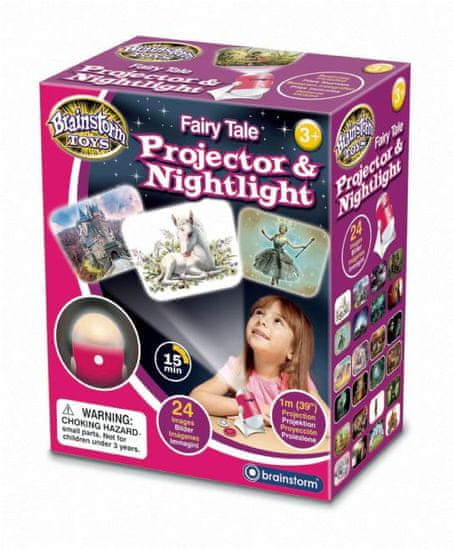 Brainstorm  Pohádkový projektor a noční světlo