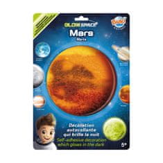 Buki France 3D Mars svítící dekorace na zeď