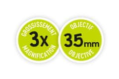 Buki France MiniScience Dalekohled Jumelles 3x35 zoom