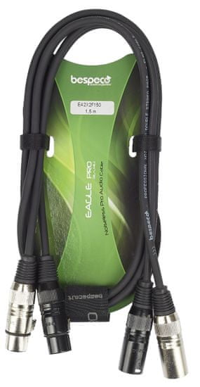 Bespeco EA2X2F150 Propojovací kabel