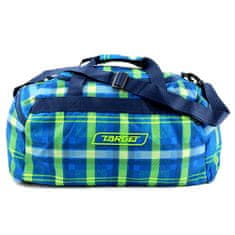 Target Cestovní taška , Kostkovaná, modro-zelená