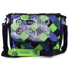 Target Taška přes rameno , modro-zelené kostky