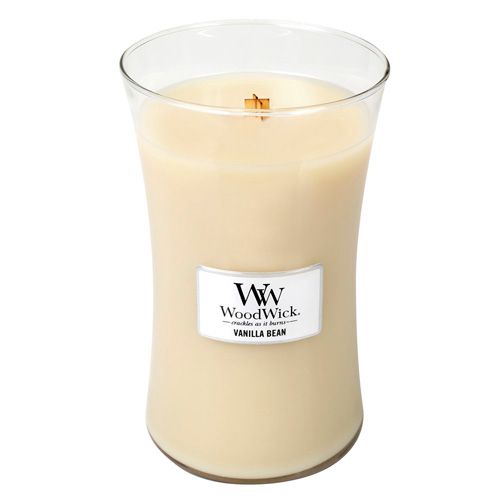 Woodwick Svíčka oválná váza , Vanilka, 609.5 g