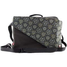 Target Cestovní batoh , černo/zelený, s ornamenty