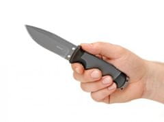 Böker Plus 02BO004 Outdoorsman vnější nůž 9,3 cm, černá, plast FRP, pouzdro Cordura