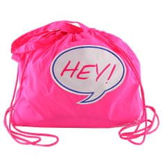 Top Model Sportovní batoh , Růžový, "HEY!"