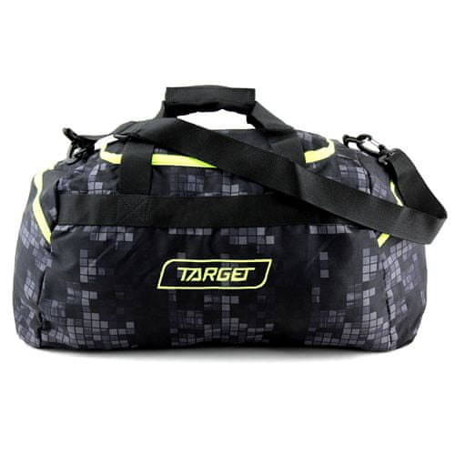 Target Cestovní taška , Kostkovaná, černá