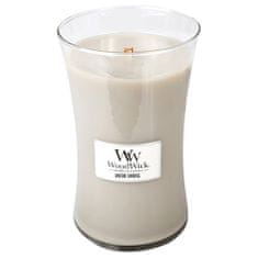 Woodwick Svíčka oválná váza , Kouř z cedrového dřeva, 609.5 g