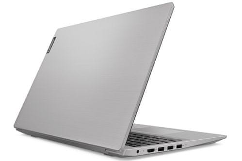 štýlový moderný notebook Lenovo IdeaPad S145-15API windows home 10 touchpad web kamera 15.6 displej full hd elegantný dizajn numerická klávesnica čítačka kariet dolby audio zvuk ssd