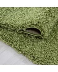 Ayyildiz Kusový koberec Dream Shaggy 4000 Green kruh 120x120 (průměr) kruh
