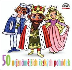 Various: 50 nejznámějších českých pohádek - MP3-CD