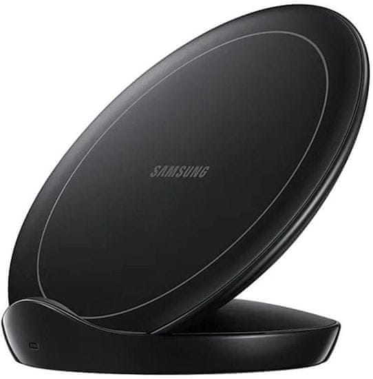 Samsung EP-N5105 Wireless Fast Charger Stand, Black, EP-N5105TBEGWW