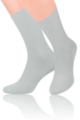 Amiatex Pánské ponožky 018 light grey, šedá, 39/42