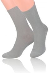 Amiatex Pánské ponožky 018 grey, šedá, 44/46