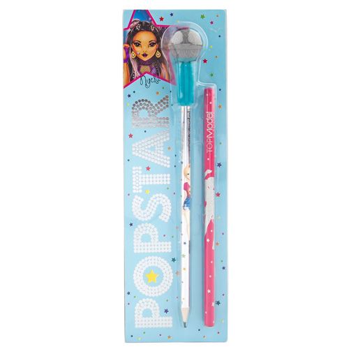 Top Model Tužky s gumou ASST, Popstar Nyela, grafitové, růžová