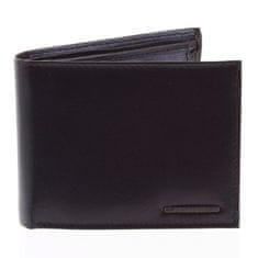 Bellugio Pánská kožená peněženka Alfonz černá