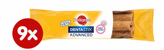Pedigree Dentastix Advanced dentální tyčinka pro psy středních plemen 9ks (80g)