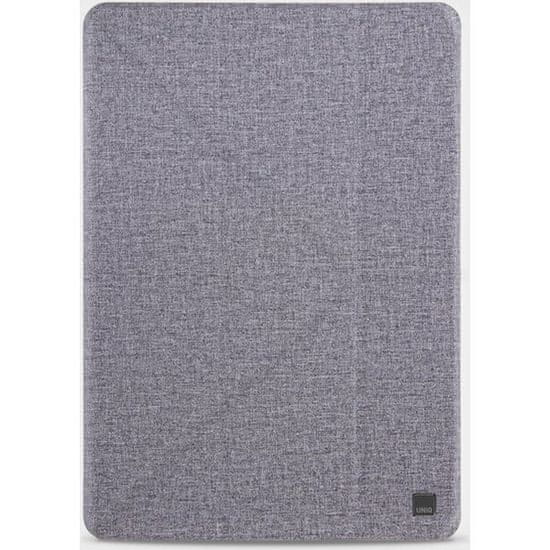 UNIQ Yorker Kanvas Plus iPad Pro 11 (2018) Velvet Mist šedé (UNIQ-NPDP11YKR(2018)-KNVPGRY)