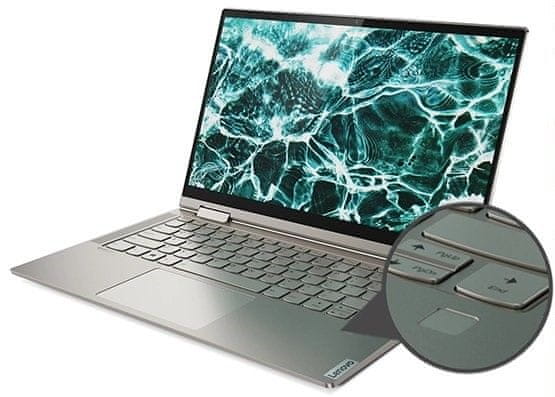 Notebook Yoga C740-14IML (81TC001BCK) široká škála rozhrania USB-C